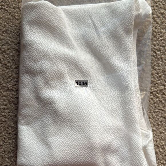 Show Me Your MUMU Women White Jasmine Halterneck Bodysuit Size XL - Picture 9 of 9